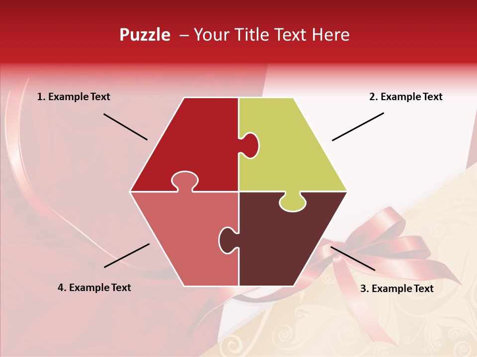 Visiting Decor Inscription PowerPoint Template