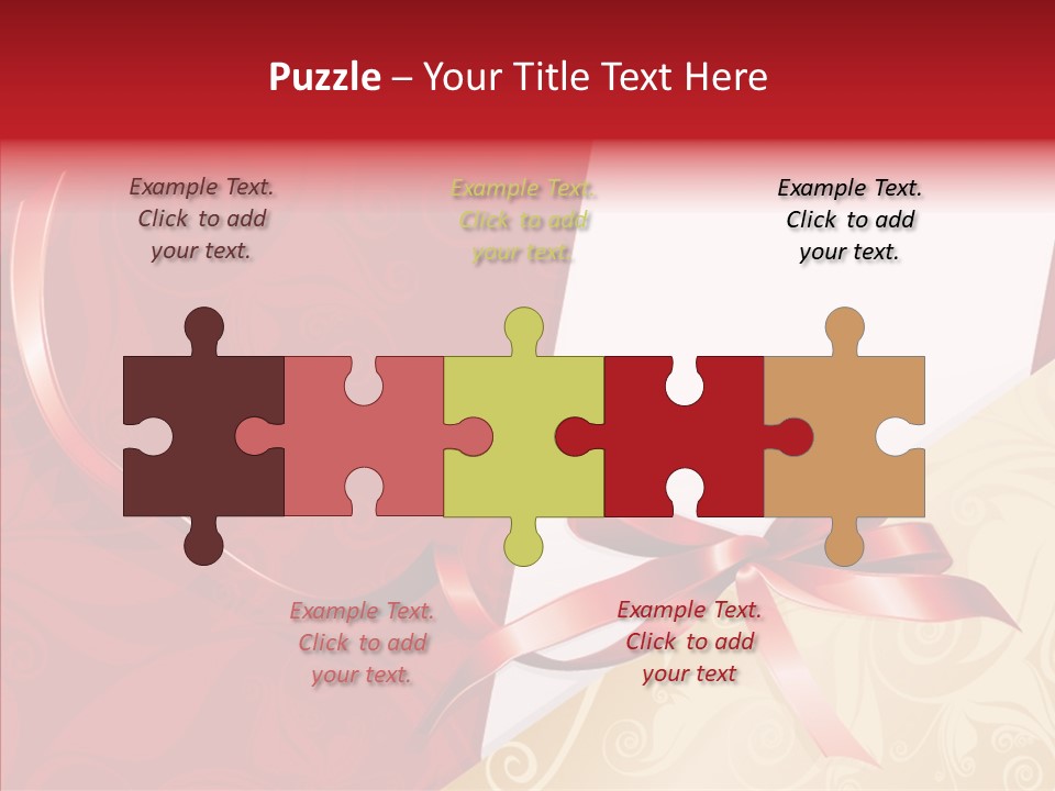 Visiting Decor Inscription PowerPoint Template