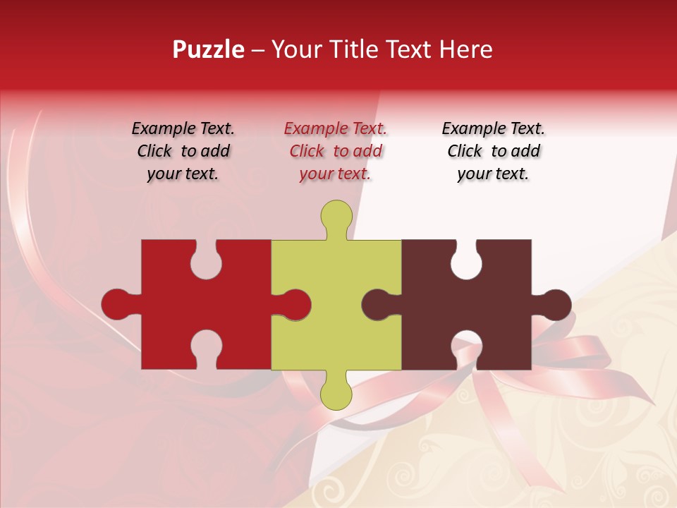 Visiting Decor Inscription PowerPoint Template