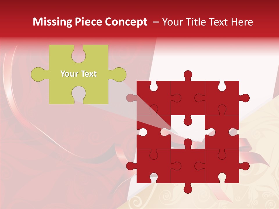 Visiting Decor Inscription PowerPoint Template