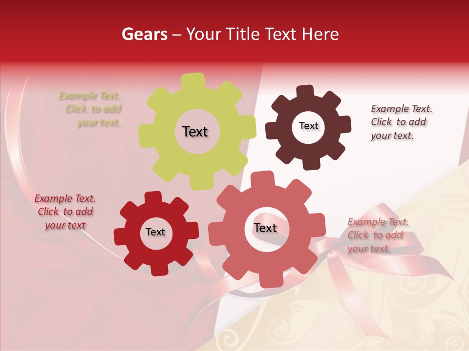 Visiting Decor Inscription PowerPoint Template