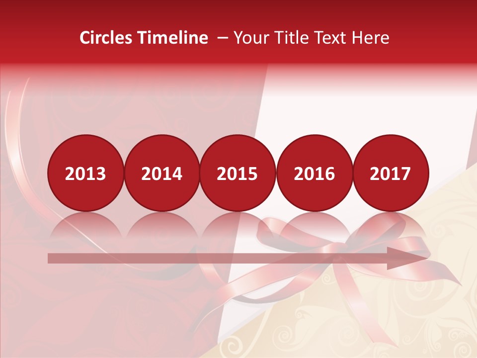 Visiting Decor Inscription PowerPoint Template