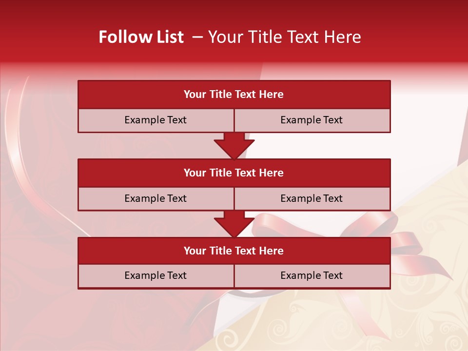 Visiting Decor Inscription PowerPoint Template