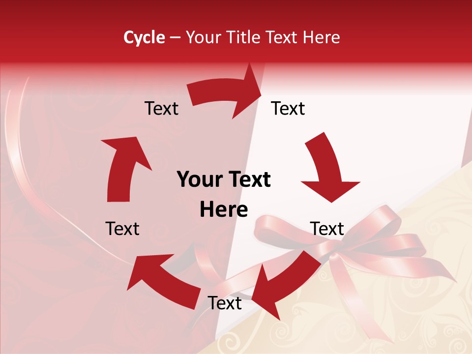 Visiting Decor Inscription PowerPoint Template