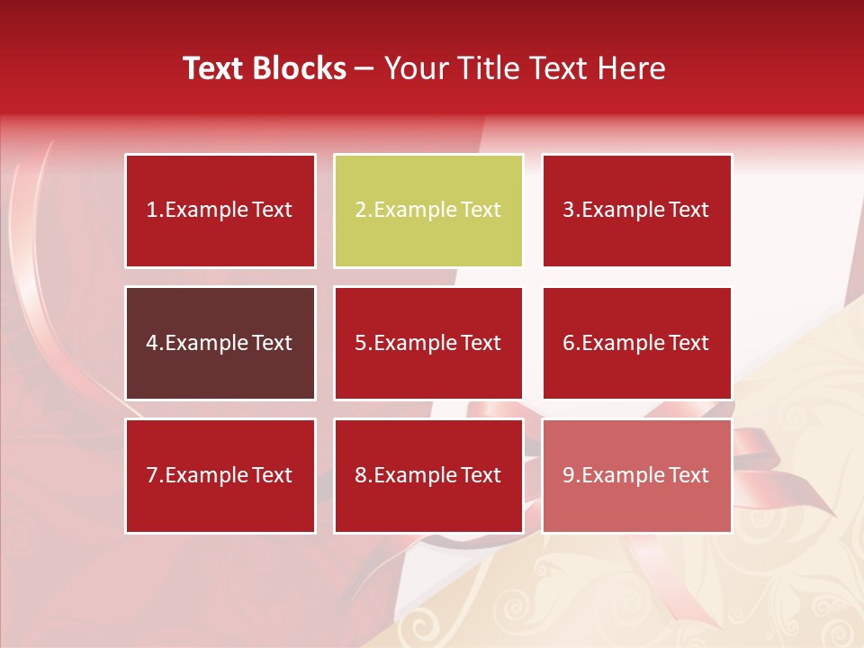 Visiting Decor Inscription PowerPoint Template