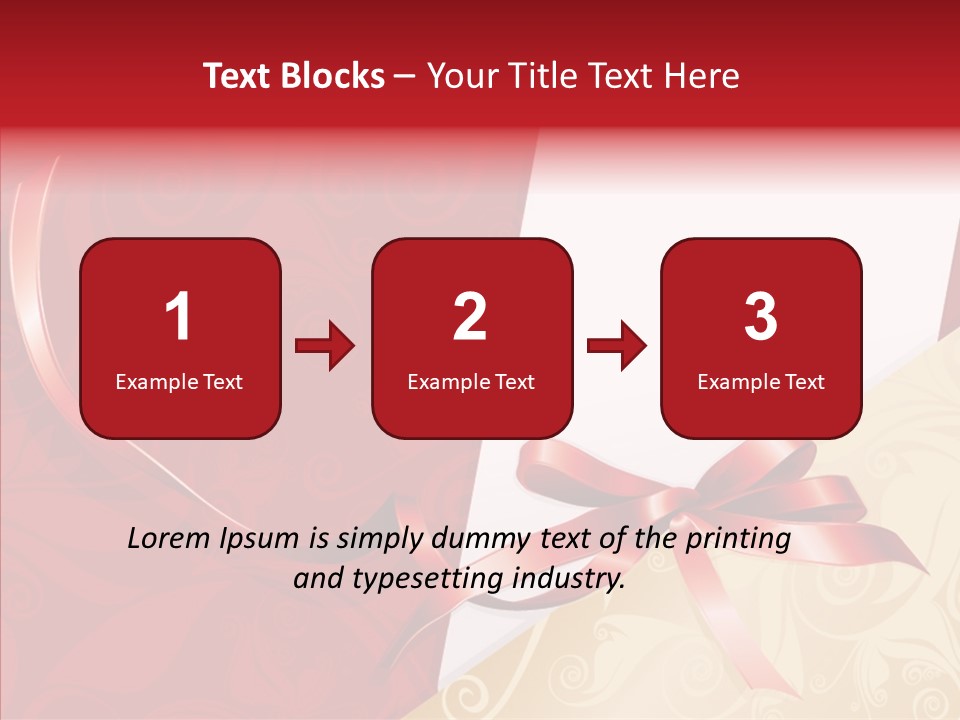 Visiting Decor Inscription PowerPoint Template