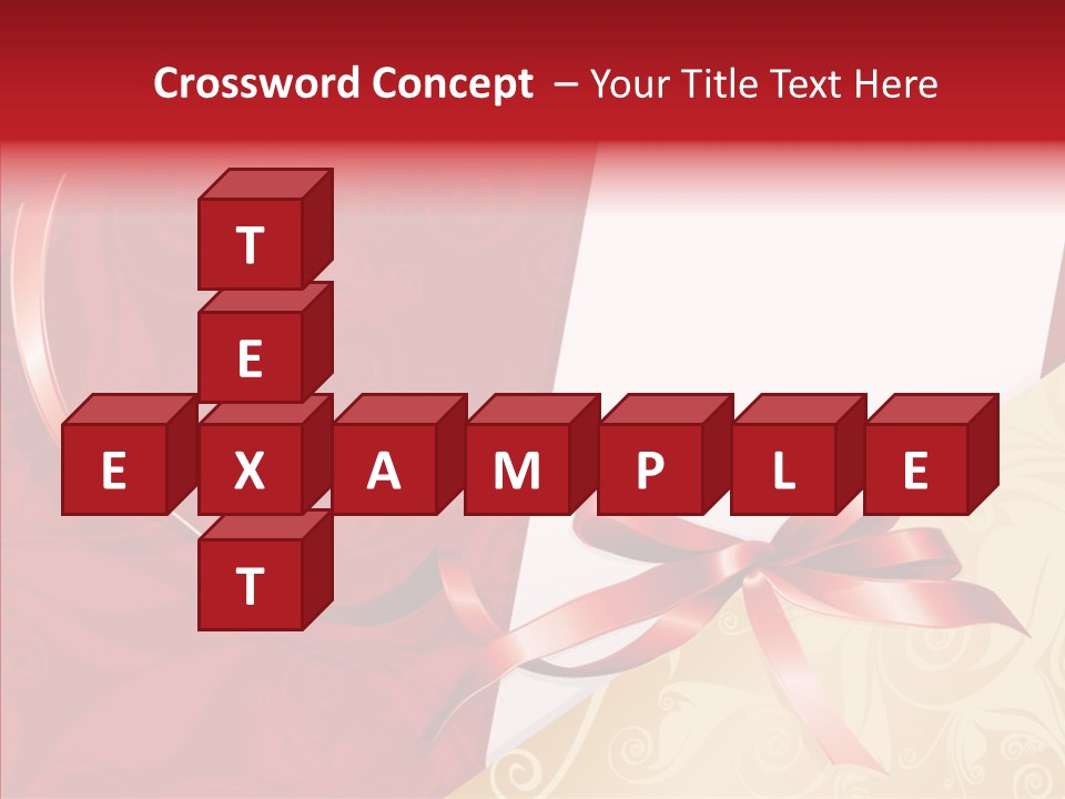 Visiting Decor Inscription PowerPoint Template