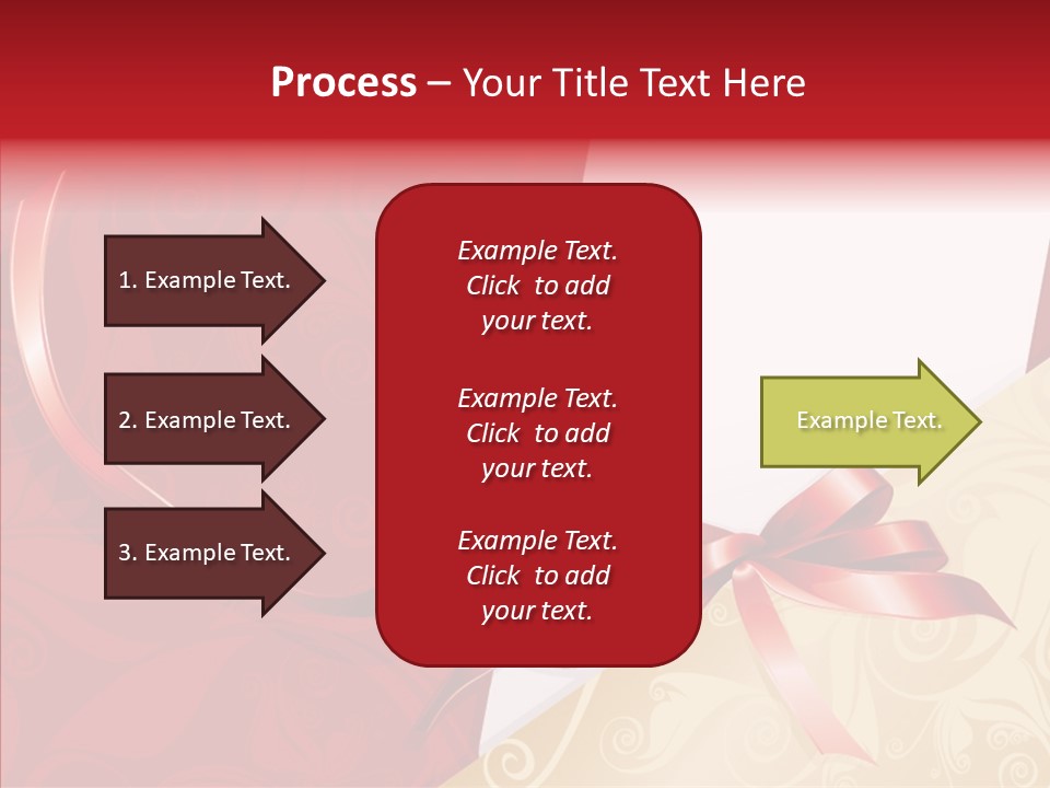 Visiting Decor Inscription PowerPoint Template