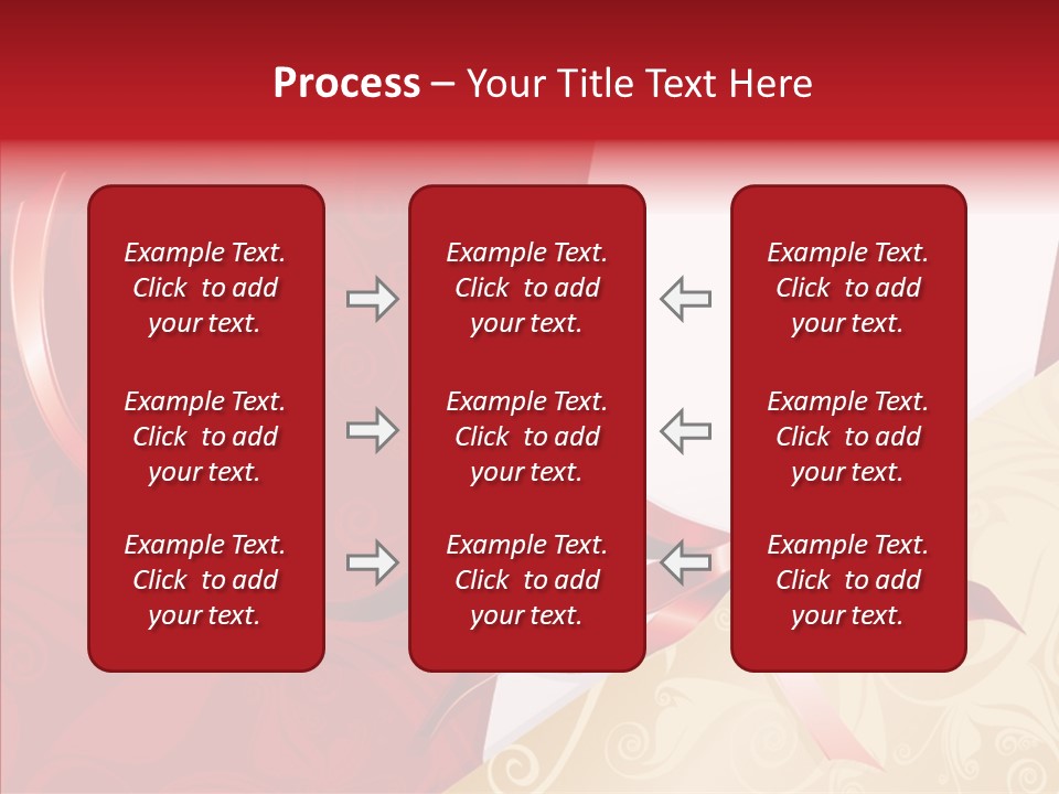 Visiting Decor Inscription PowerPoint Template
