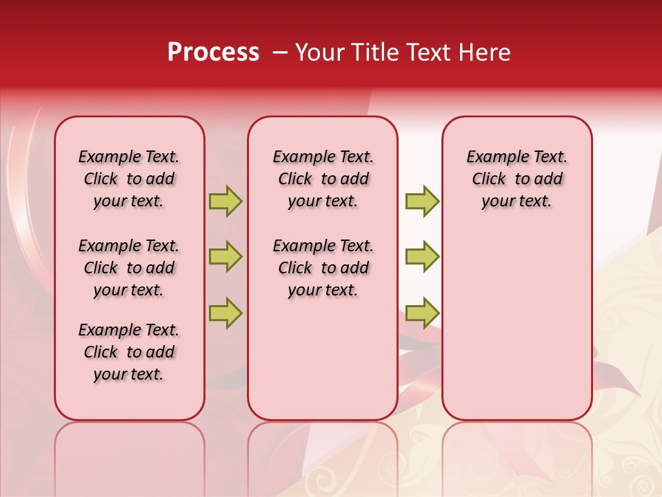 Visiting Decor Inscription PowerPoint Template