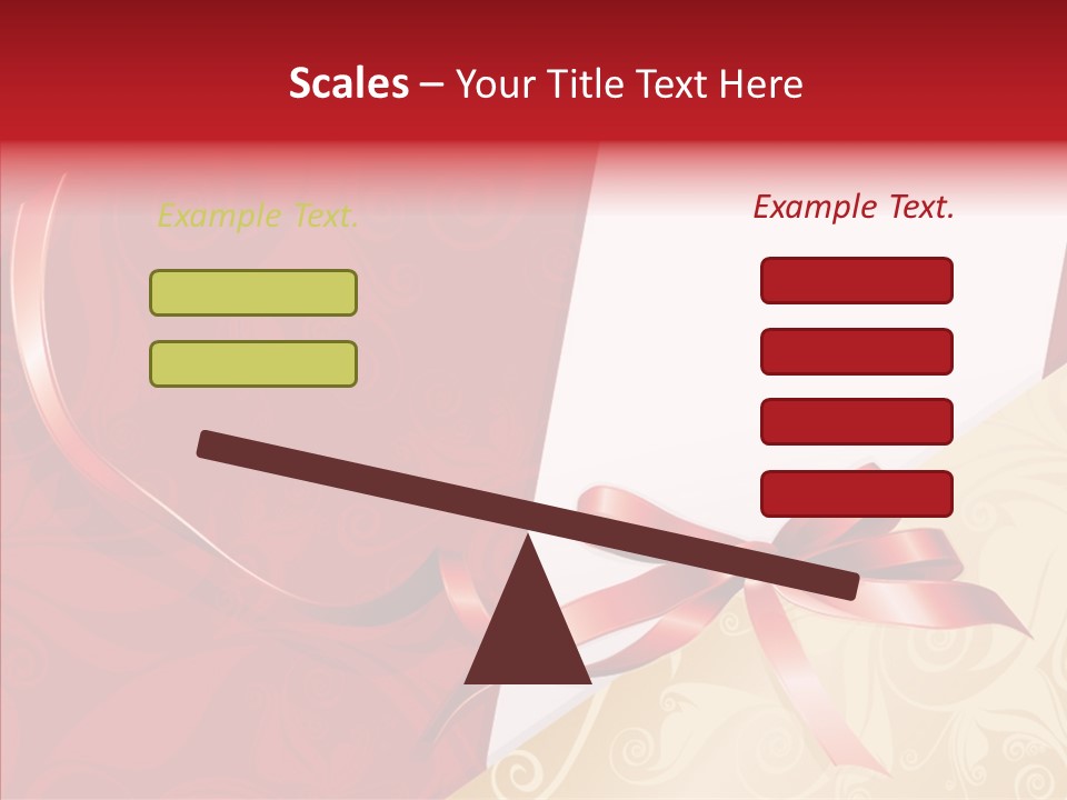 Visiting Decor Inscription PowerPoint Template