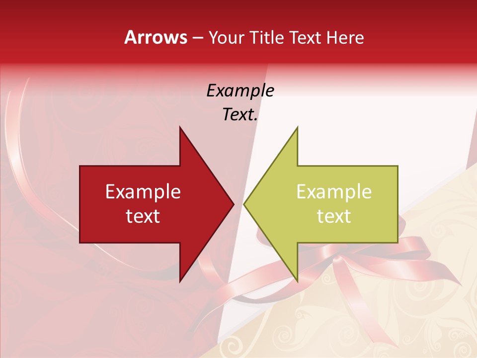 Visiting Decor Inscription PowerPoint Template