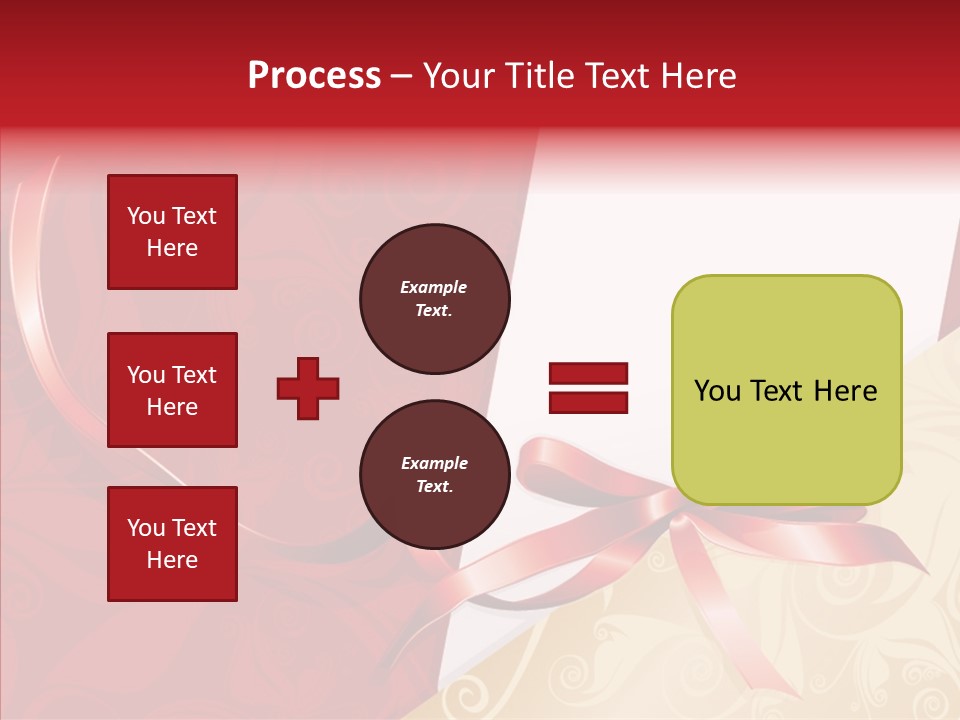 Visiting Decor Inscription PowerPoint Template