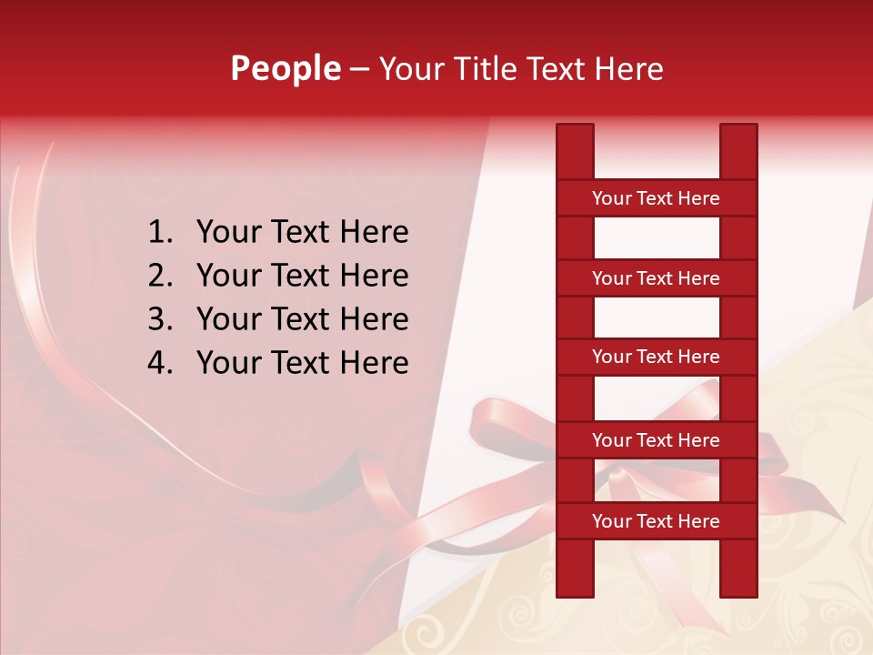 Visiting Decor Inscription PowerPoint Template