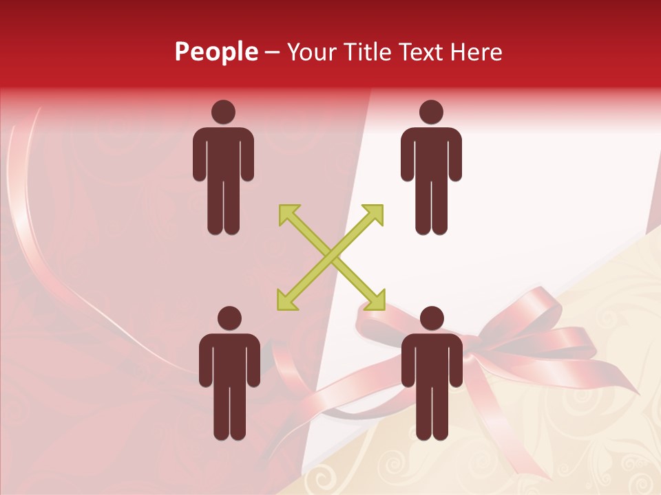 Visiting Decor Inscription PowerPoint Template