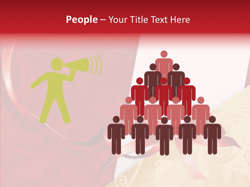 Visiting Decor Inscription PowerPoint Template