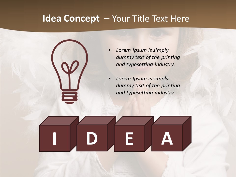 Symbol Purity Human PowerPoint Template