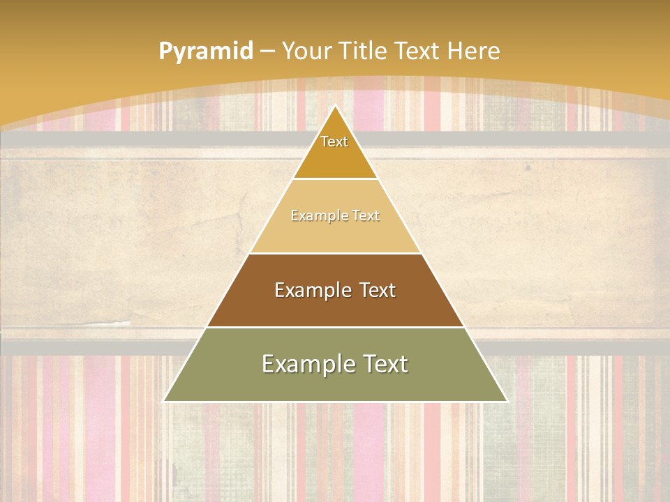 Paint Striped Festive PowerPoint Template