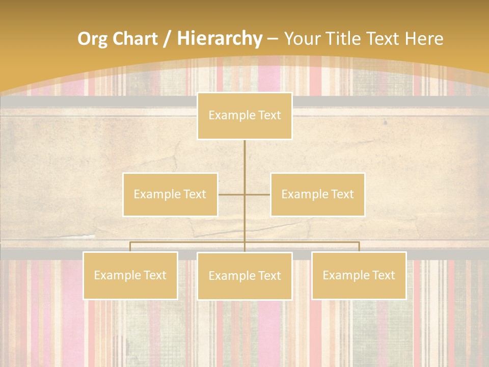 Paint Striped Festive PowerPoint Template