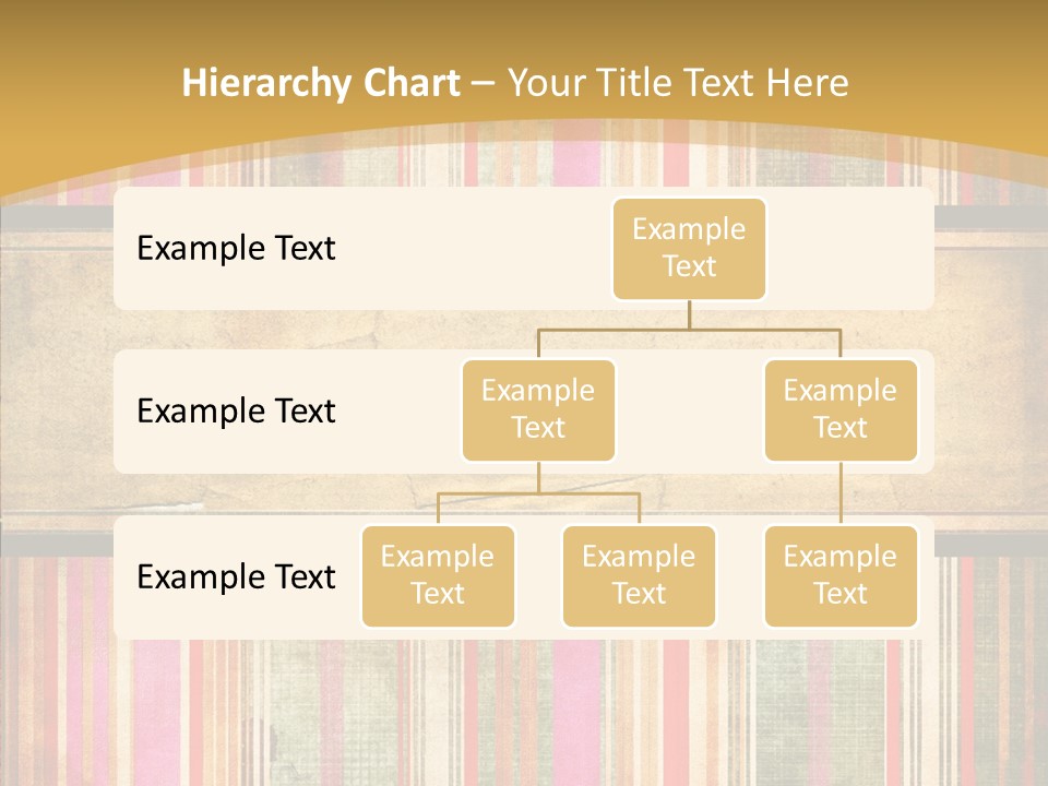 Paint Striped Festive PowerPoint Template