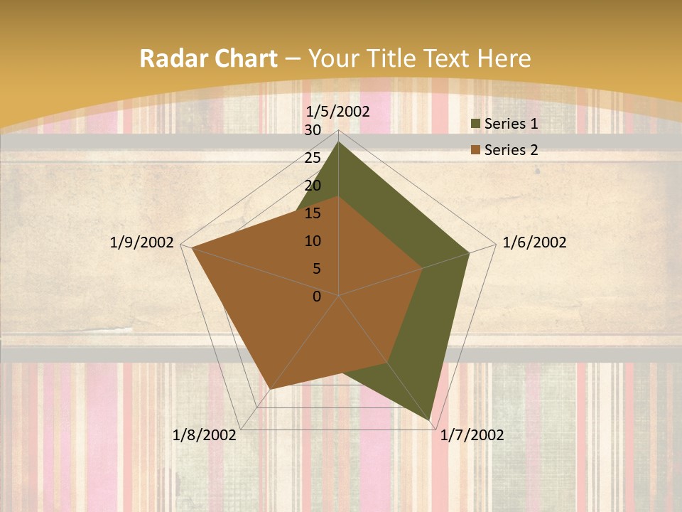 Paint Striped Festive PowerPoint Template