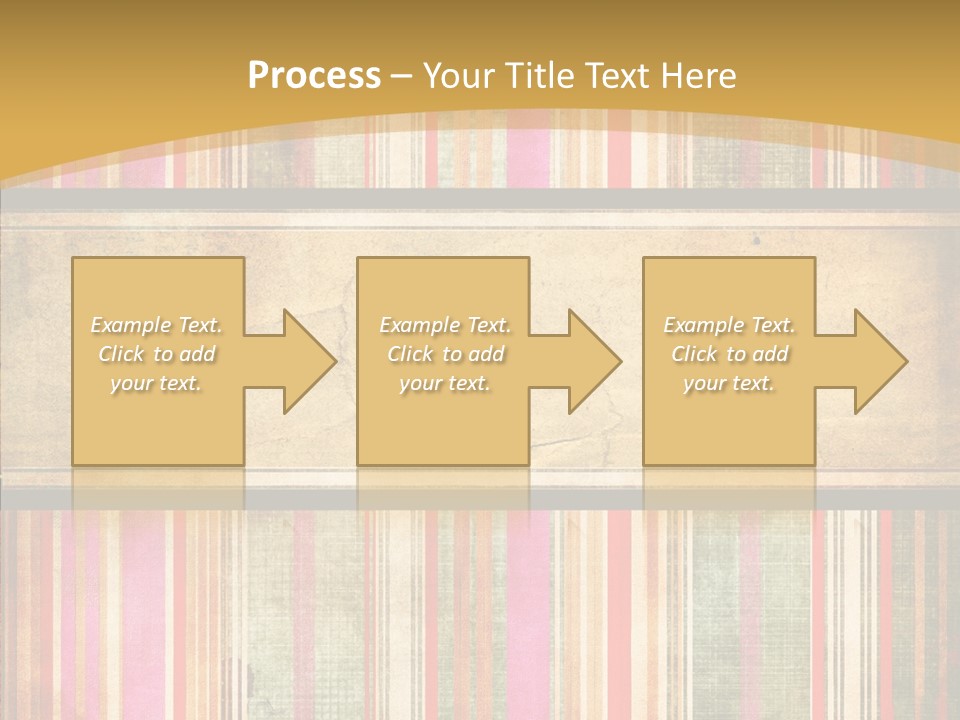 Paint Striped Festive PowerPoint Template