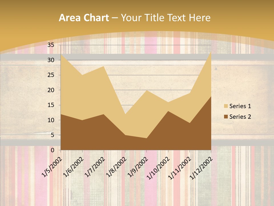 Paint Striped Festive PowerPoint Template