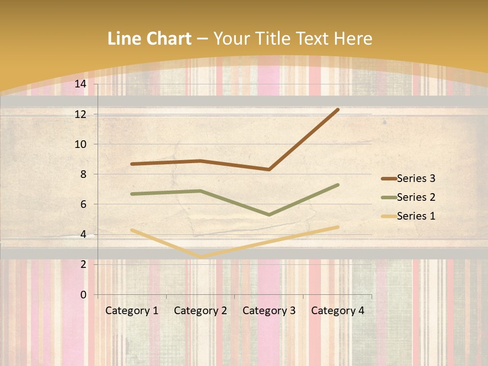 Paint Striped Festive PowerPoint Template