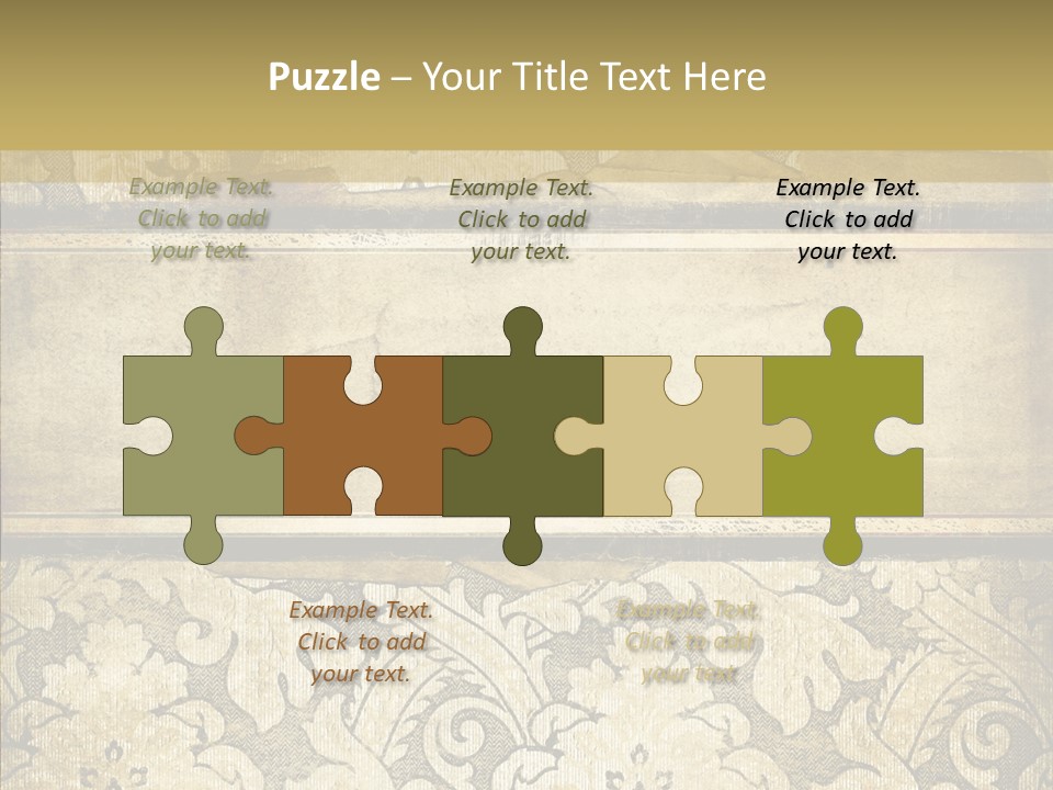 Conference Li Ten Chair PowerPoint Template