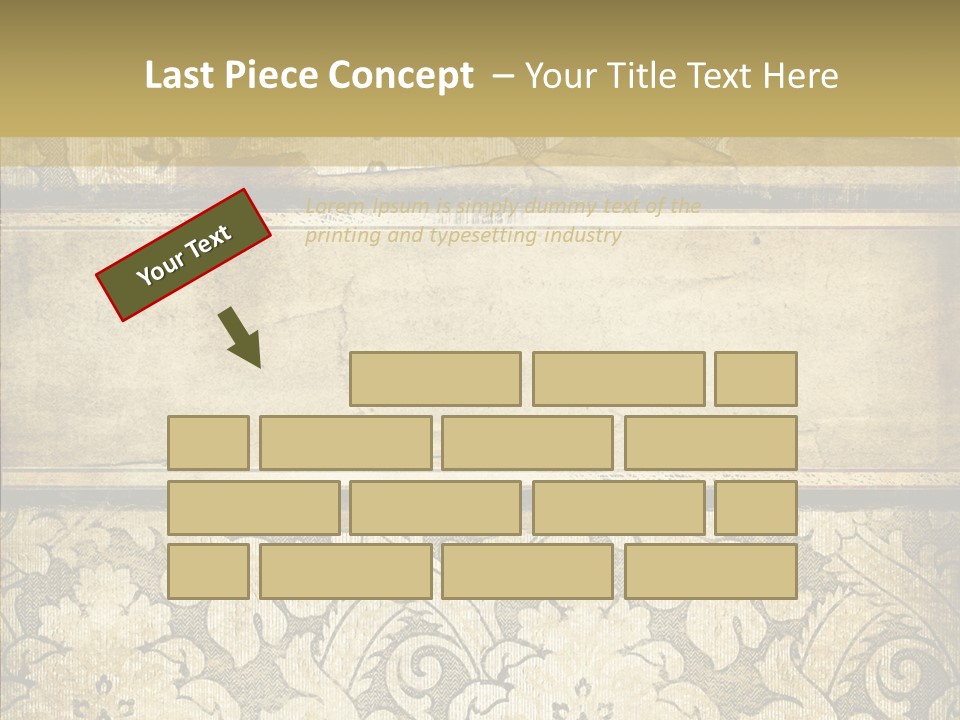 Conference Li Ten Chair PowerPoint Template