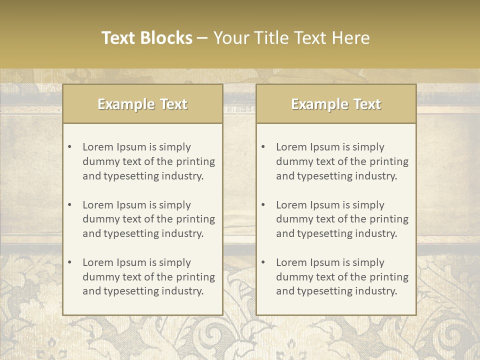 Conference Li Ten Chair PowerPoint Template