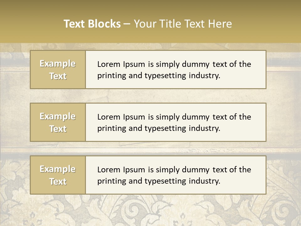 Conference Li Ten Chair PowerPoint Template