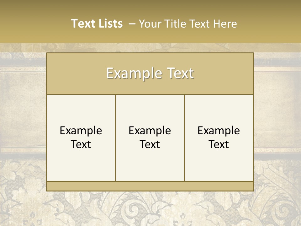 Conference Li Ten Chair PowerPoint Template
