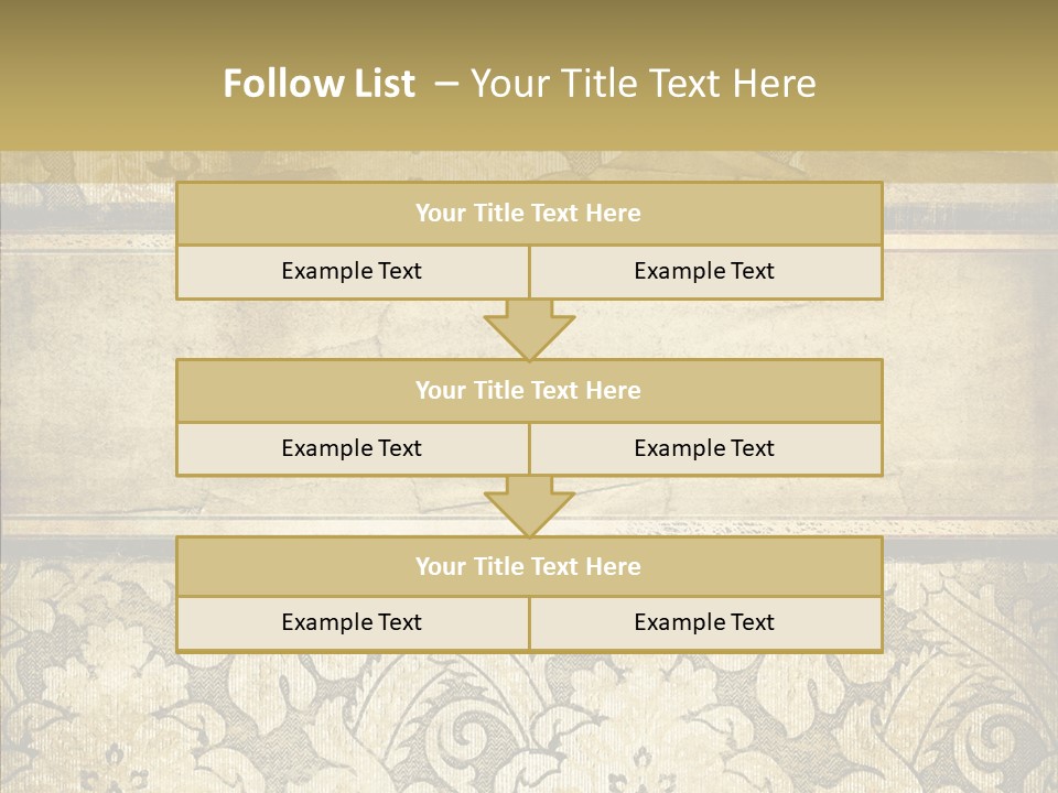 Conference Li Ten Chair PowerPoint Template