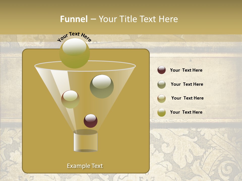 Conference Li Ten Chair PowerPoint Template