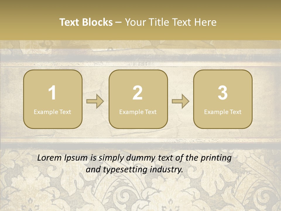 Conference Li Ten Chair PowerPoint Template