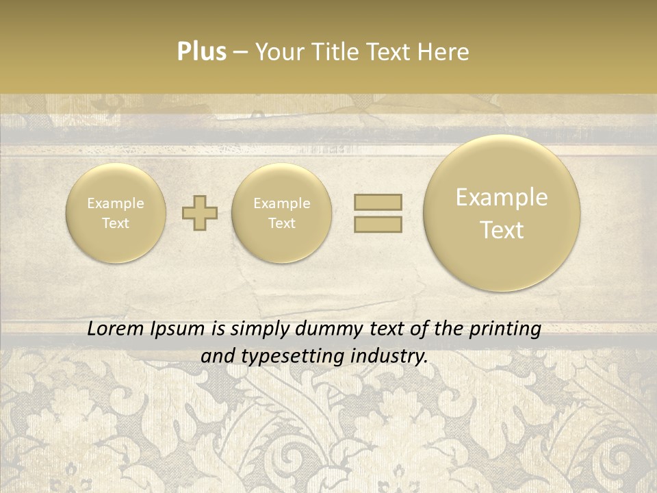 Conference Li Ten Chair PowerPoint Template