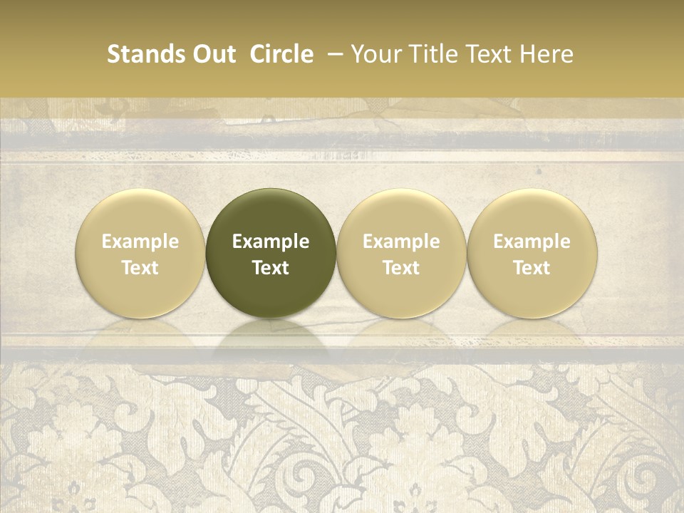 Conference Li Ten Chair PowerPoint Template