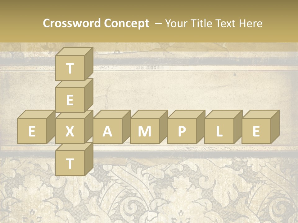 Conference Li Ten Chair PowerPoint Template