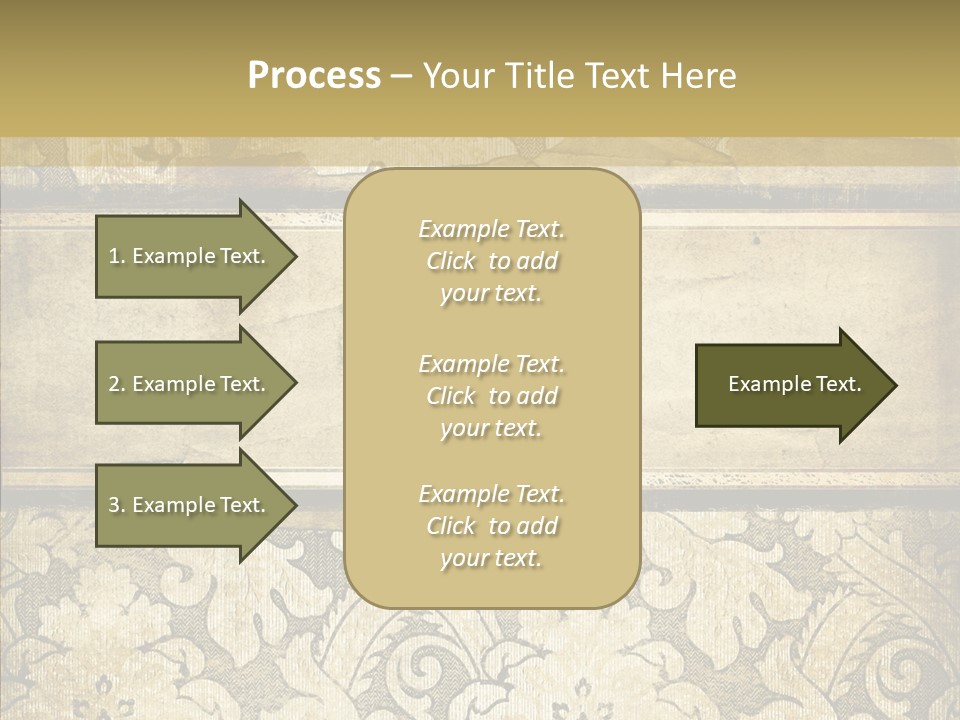 Conference Li Ten Chair PowerPoint Template
