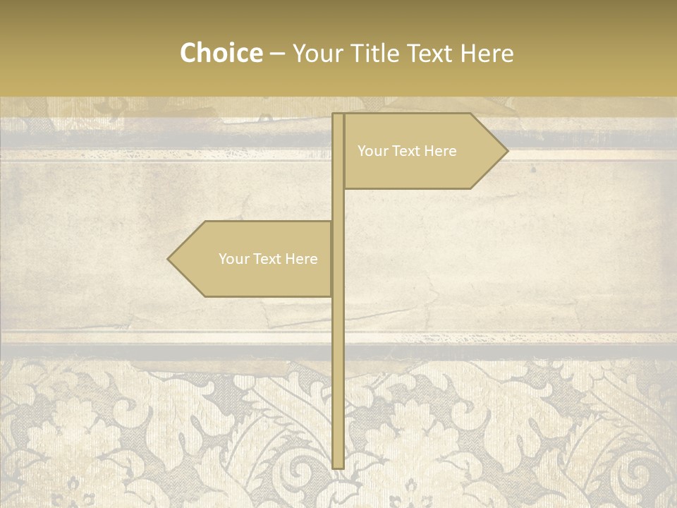 Conference Li Ten Chair PowerPoint Template