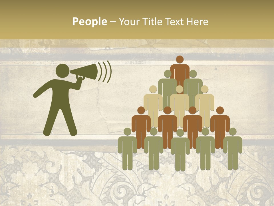 Conference Li Ten Chair PowerPoint Template