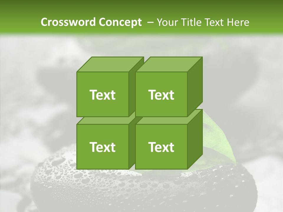 Medicine Zen-Like Wellbeing PowerPoint Template