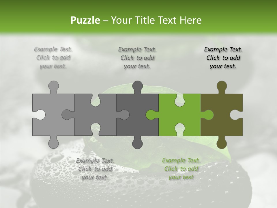 Medicine Zen-Like Wellbeing PowerPoint Template