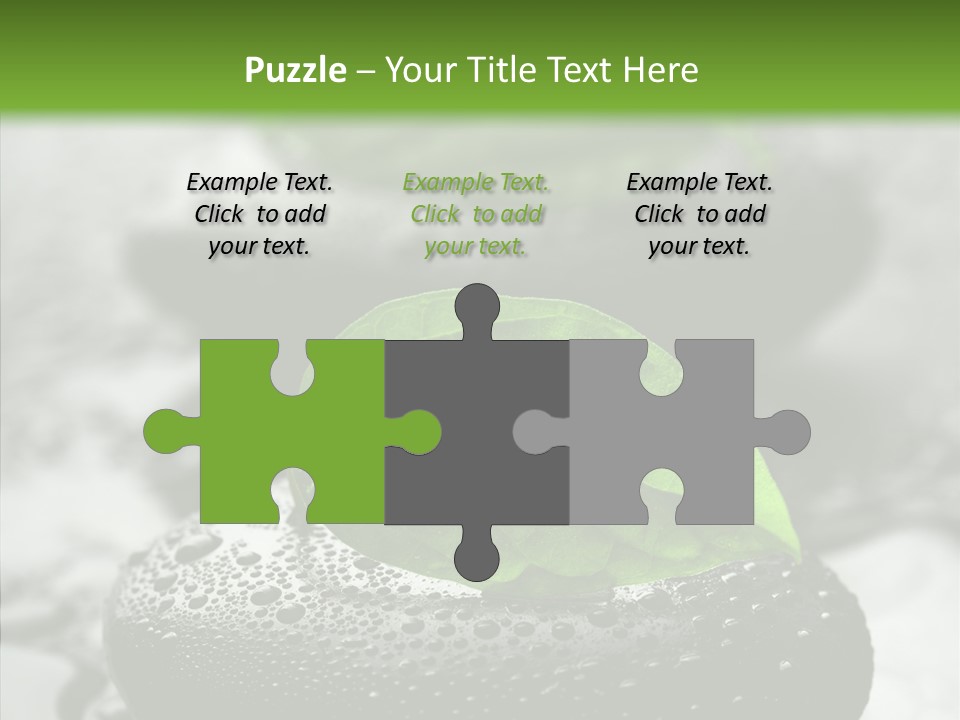 Medicine Zen-Like Wellbeing PowerPoint Template