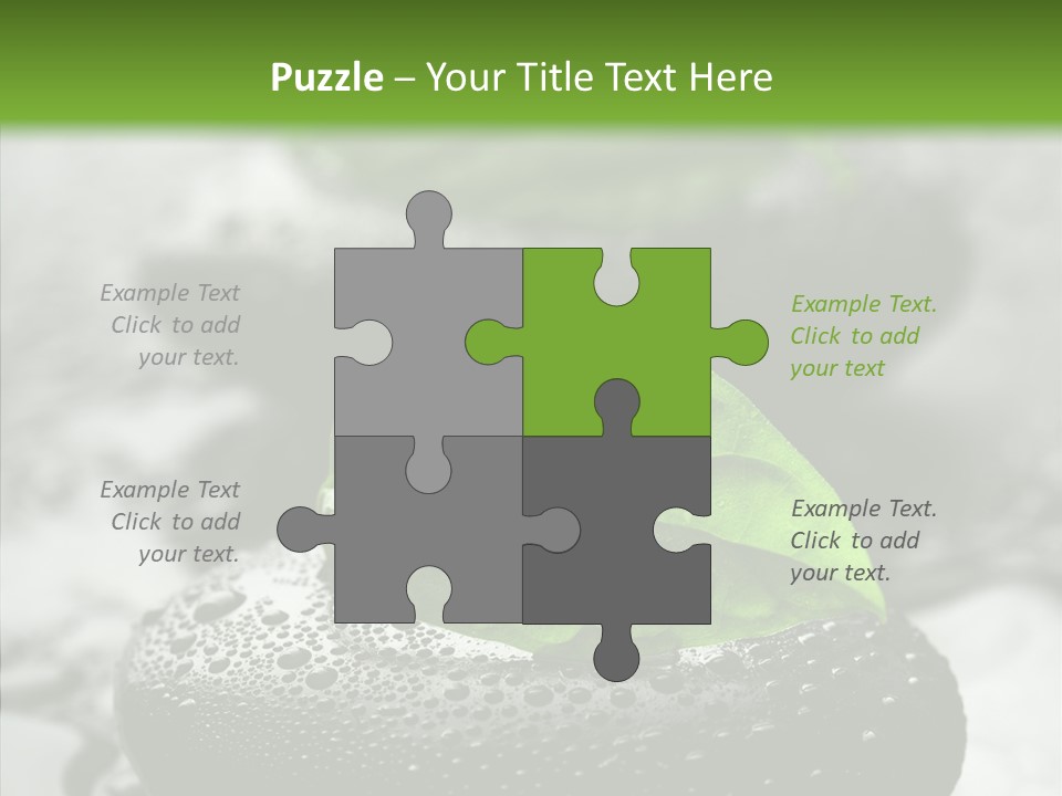 Medicine Zen-Like Wellbeing PowerPoint Template