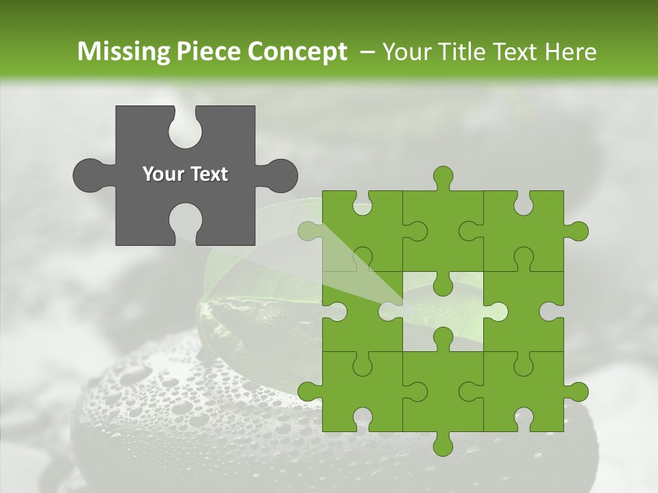 Medicine Zen-Like Wellbeing PowerPoint Template