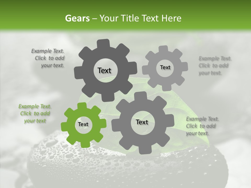 Medicine Zen-Like Wellbeing PowerPoint Template