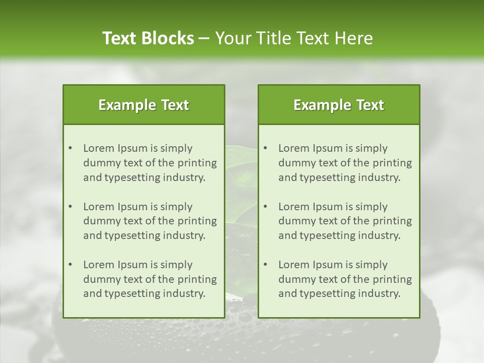 Medicine Zen-Like Wellbeing PowerPoint Template