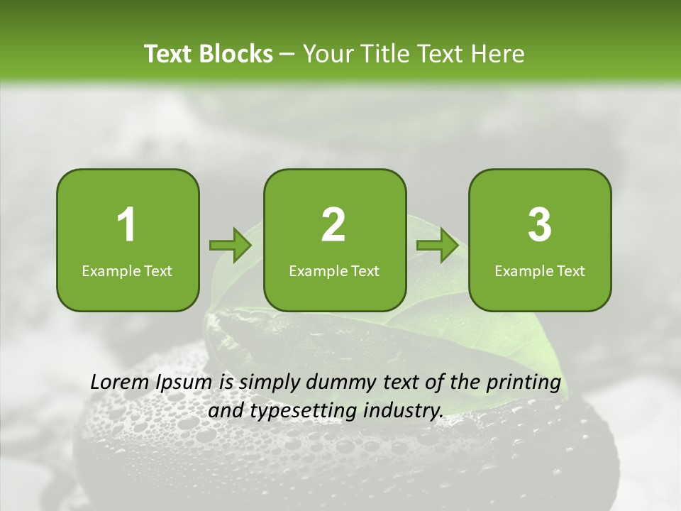 Medicine Zen-Like Wellbeing PowerPoint Template